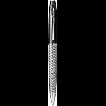  Noble 35C Tükenmez Kalem Siyah Krom 