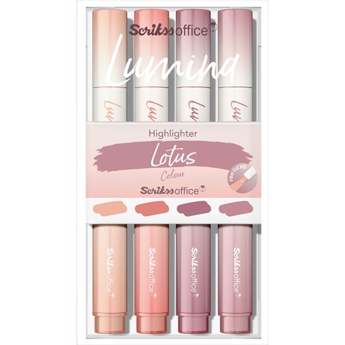 Lumina Fosforlu Kalem Lotus 4'lü Set