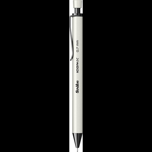 Icon-X Mekanik Kurşun Kalem Metal 0.7 mm Beyaz