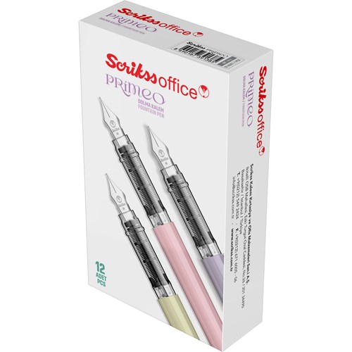 Primeo Dolma Kalem M Uç Gri 12'li Kutu